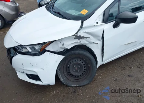 2020 Nissan Versa S Xtronic Cvt from USA, damaged, VIN 3N1CN8DV1LL804434